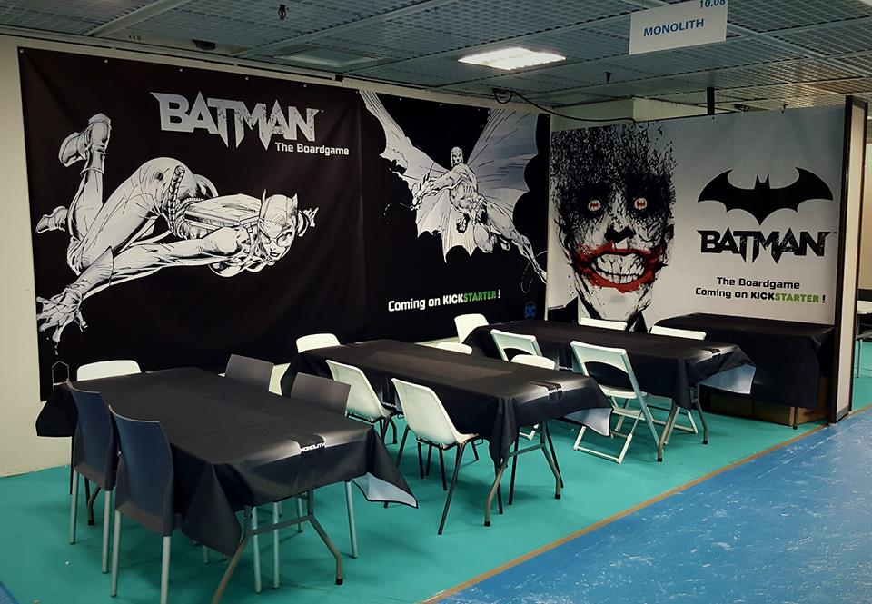 Facebook post by Monolith for Batman: The Board Game