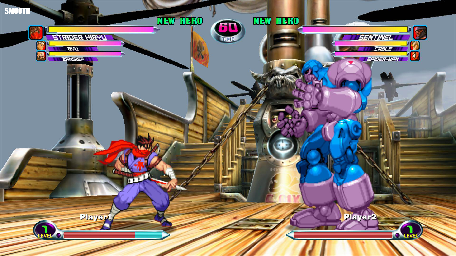 Marvel vs Capcom 2, Capcom