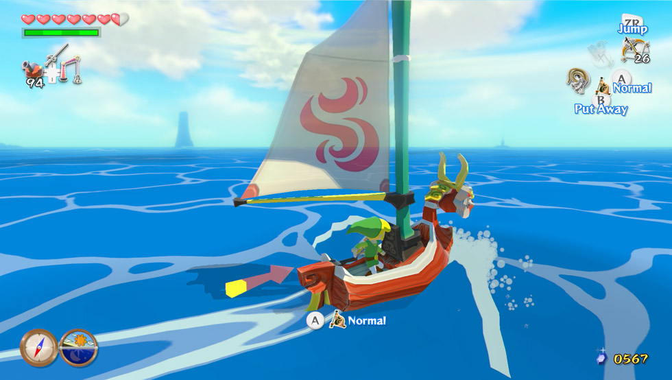 The Legend of Zelda: The Wind Waker HD, Nintendo
